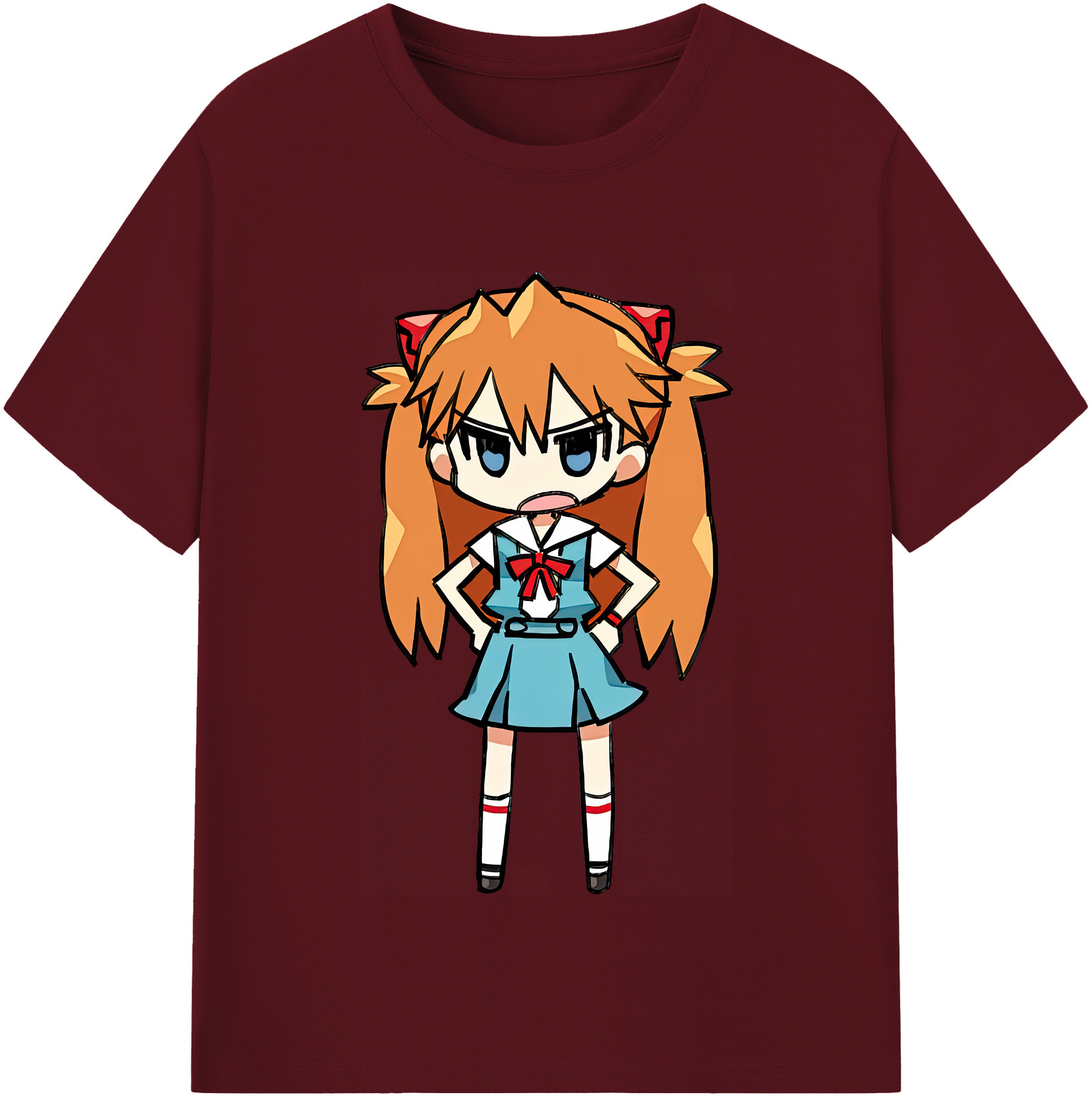 （画像用） EVA 新世紀エヴァンゲリオン 綿100％半袖Tシャツ（フロントプリント）